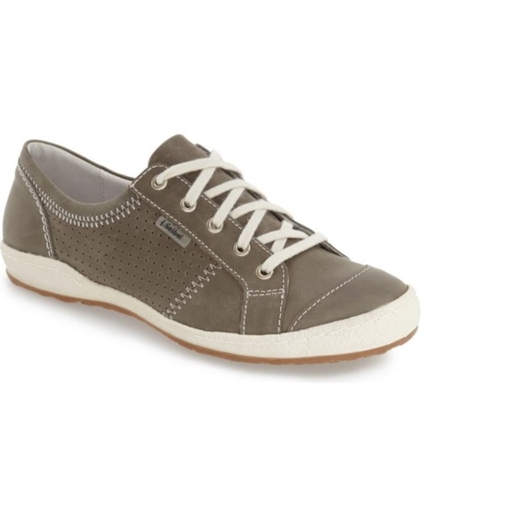 Josef Seibel Shoes - Josef Seibel  “Caspian” all leather sneakers shoes